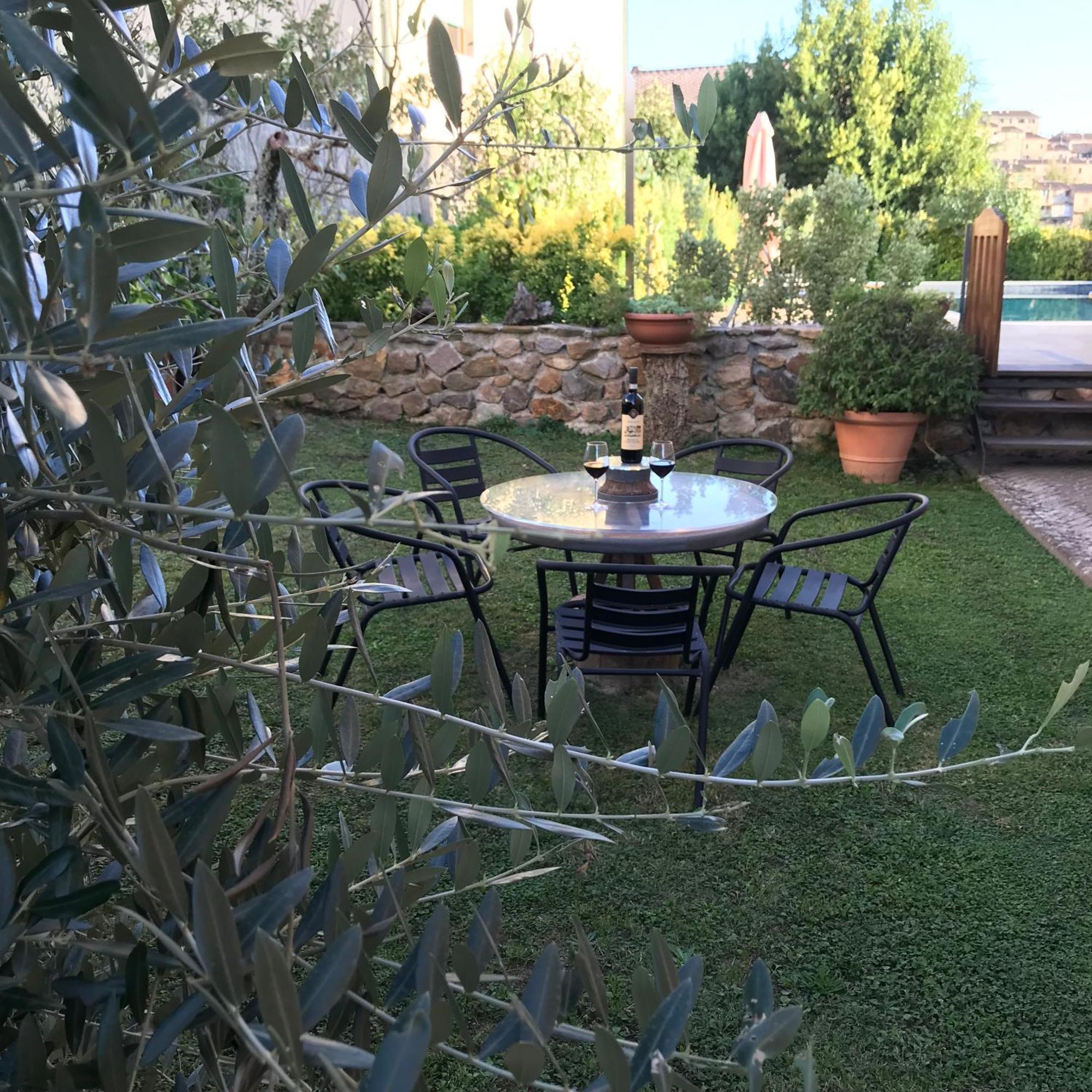 Ferienwohnung Casa Dani Con Piscina Privata Monticiano Exterior foto